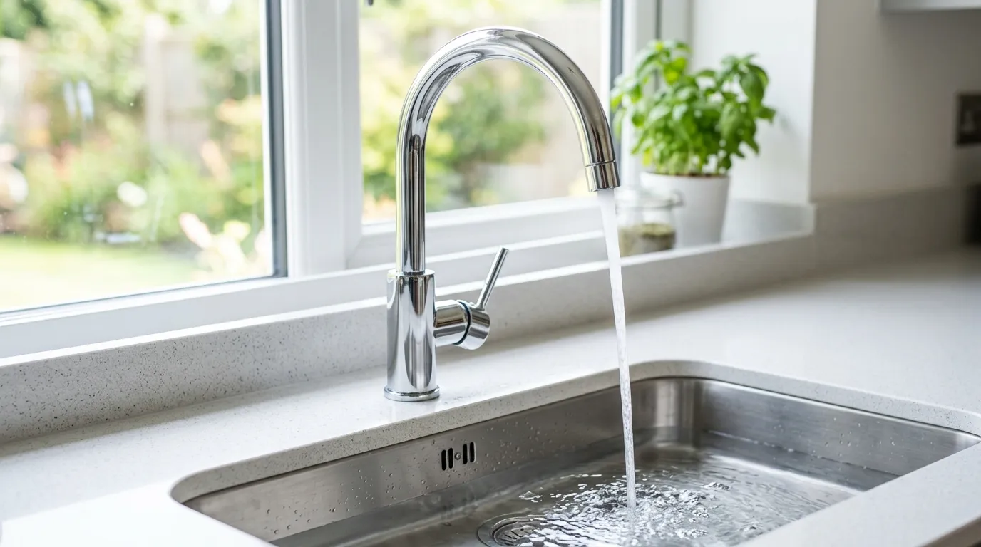 Local Plumbing Master Pros same day plumber fixing a faucet in Prairie View, KS